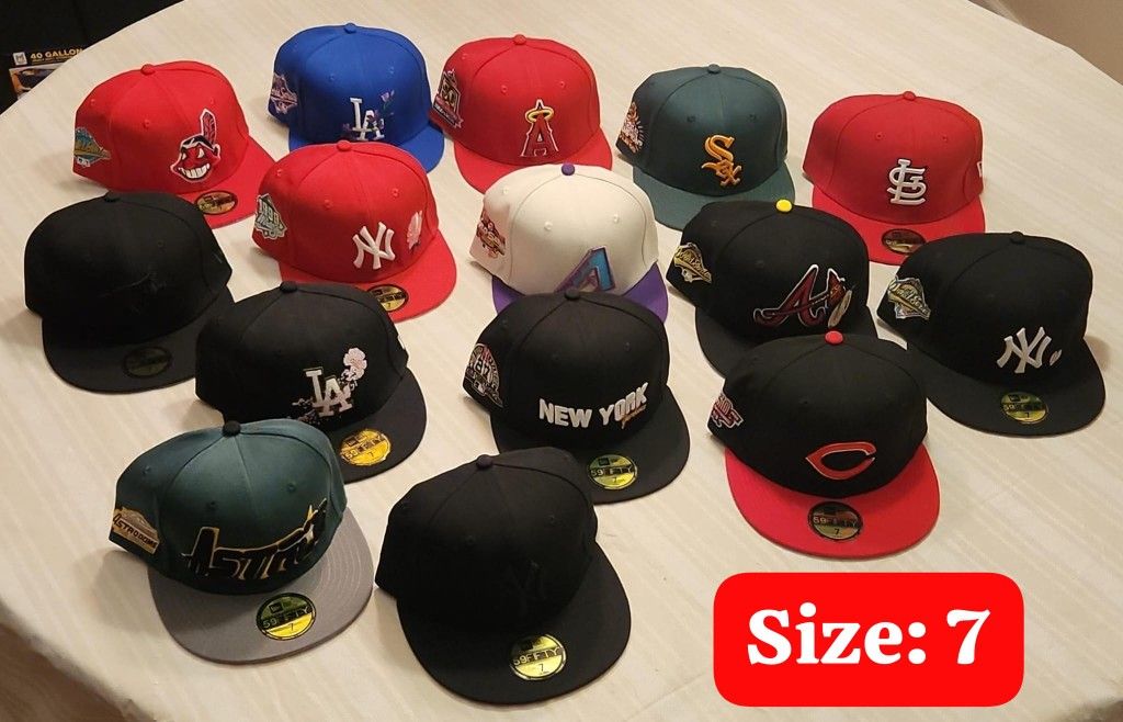 Fitted Hats Wholesale Available Size 7 