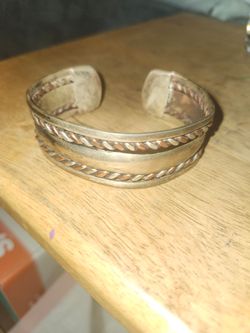 Copper bracelets