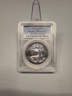 2026 Niue Mermaid Black Sea 1oz silver