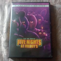 Five Nights At Freddy's DVD Night Shift Edition 