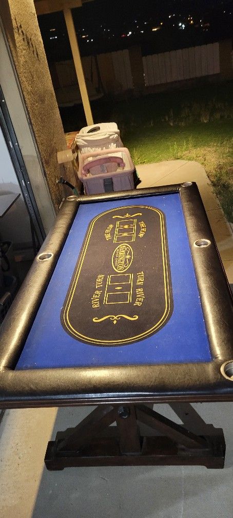 Poker Table No Chairs