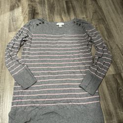 Motherhood Maternity Sweater Style Shirt