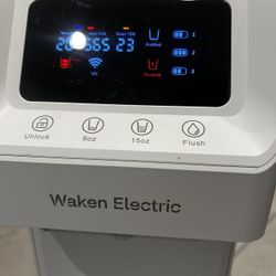 Waken Electric C11S Reverse Osmosis Water Filtration System Countertop 180oz Water Tank 4:1 Pure to Drain 8 Stage RO Filter No Installation for Home A
