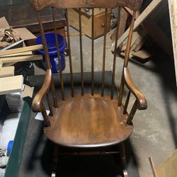 1950's Vintage Hitchcock Rocking Chair