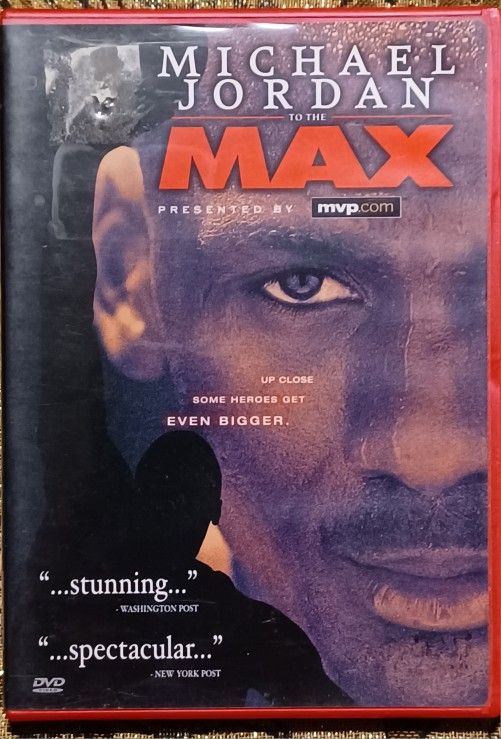 Michael Jordan Max DVD Movie Documentary Chicago Bulls White Sox