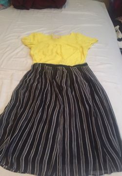 Skirt and blouse