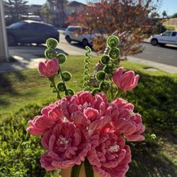 Pink Handmade Pipecleaner