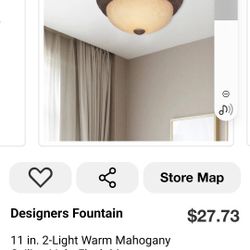 Ceiling Light - Flush Mount - PAIR