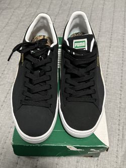 Puma Black Suede Shoes