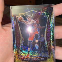 Lauri Markkanen NBA Select One Of One Card