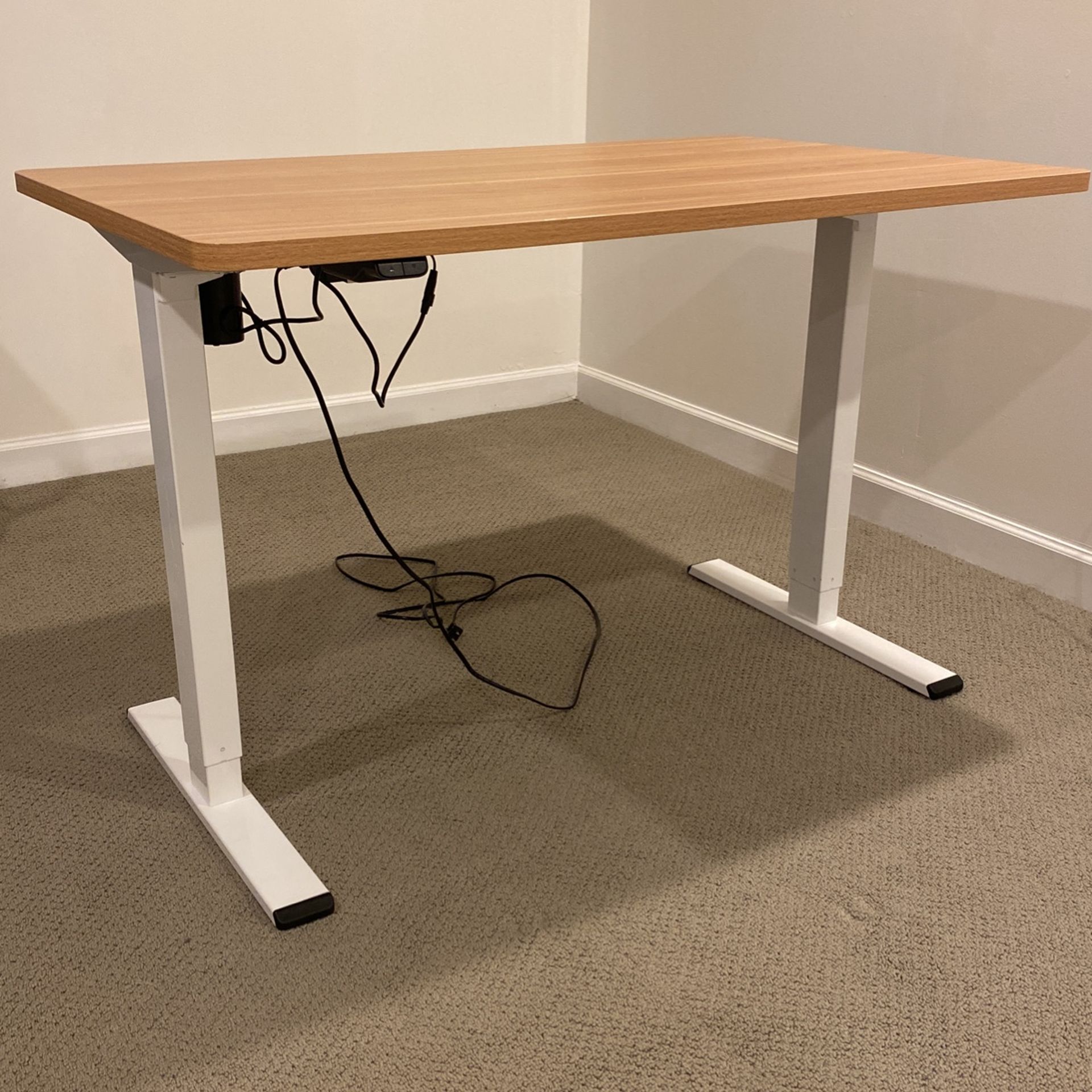 Flexispot Amazon Faux Maple Top Sitting And Standing Desk