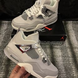 Frozen Moments Jordan 4 Size 11 Men’s Sneakers