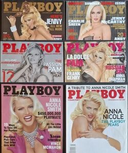 Early '00 Sirens!  Magazines Lot of 6  - Jenny, Pam, Anna Nicole