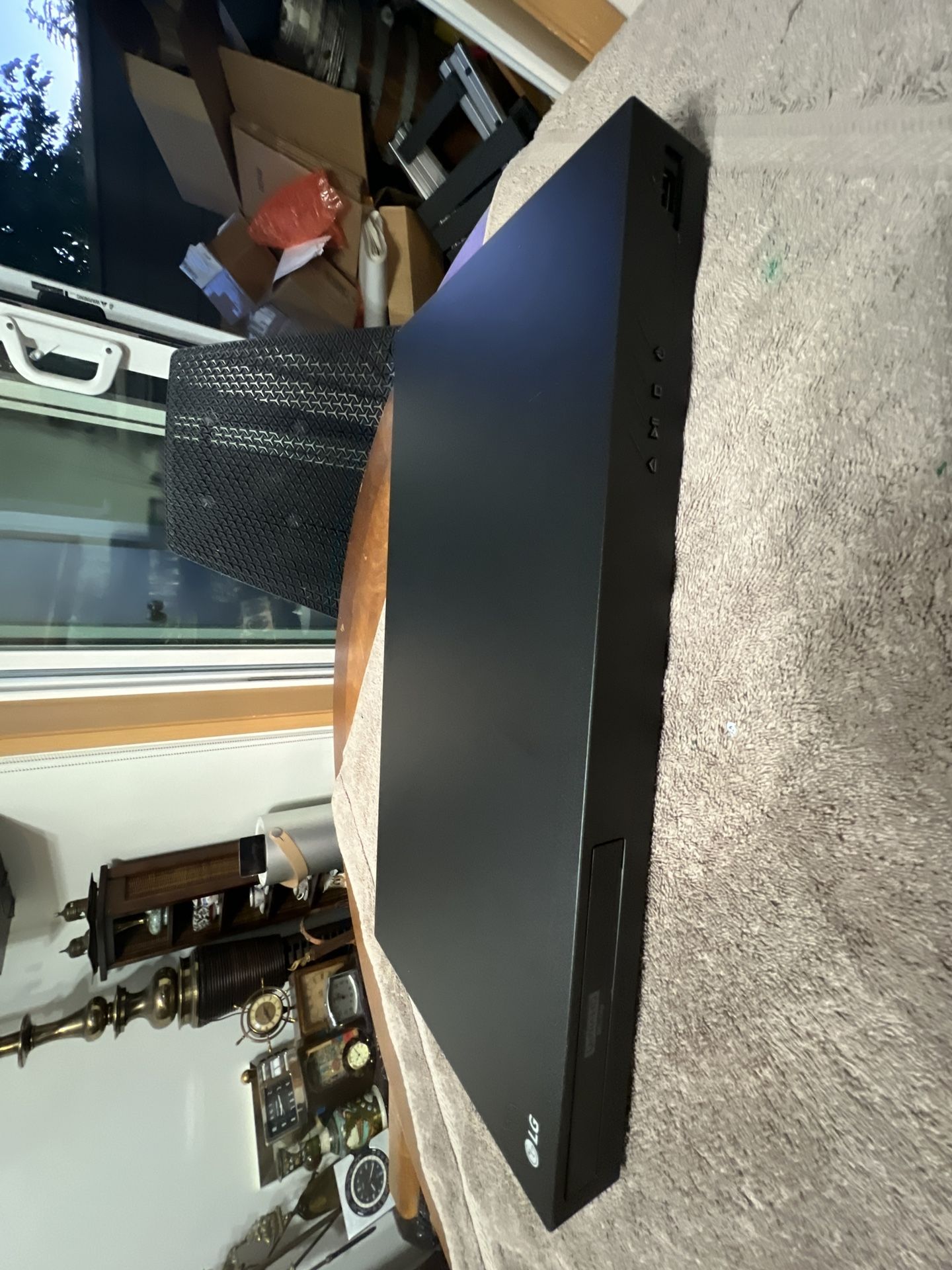 LG Ultra HD 4K HDR 3D Blu-Ray Disc Player UP875 No Remote Tested