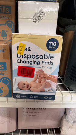 Keli Disposable Changing Pads 110 Count