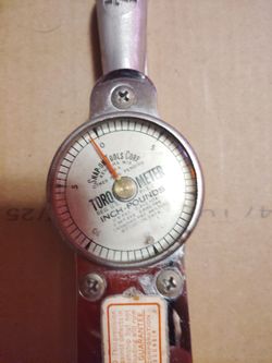 Snap On Torqometer
