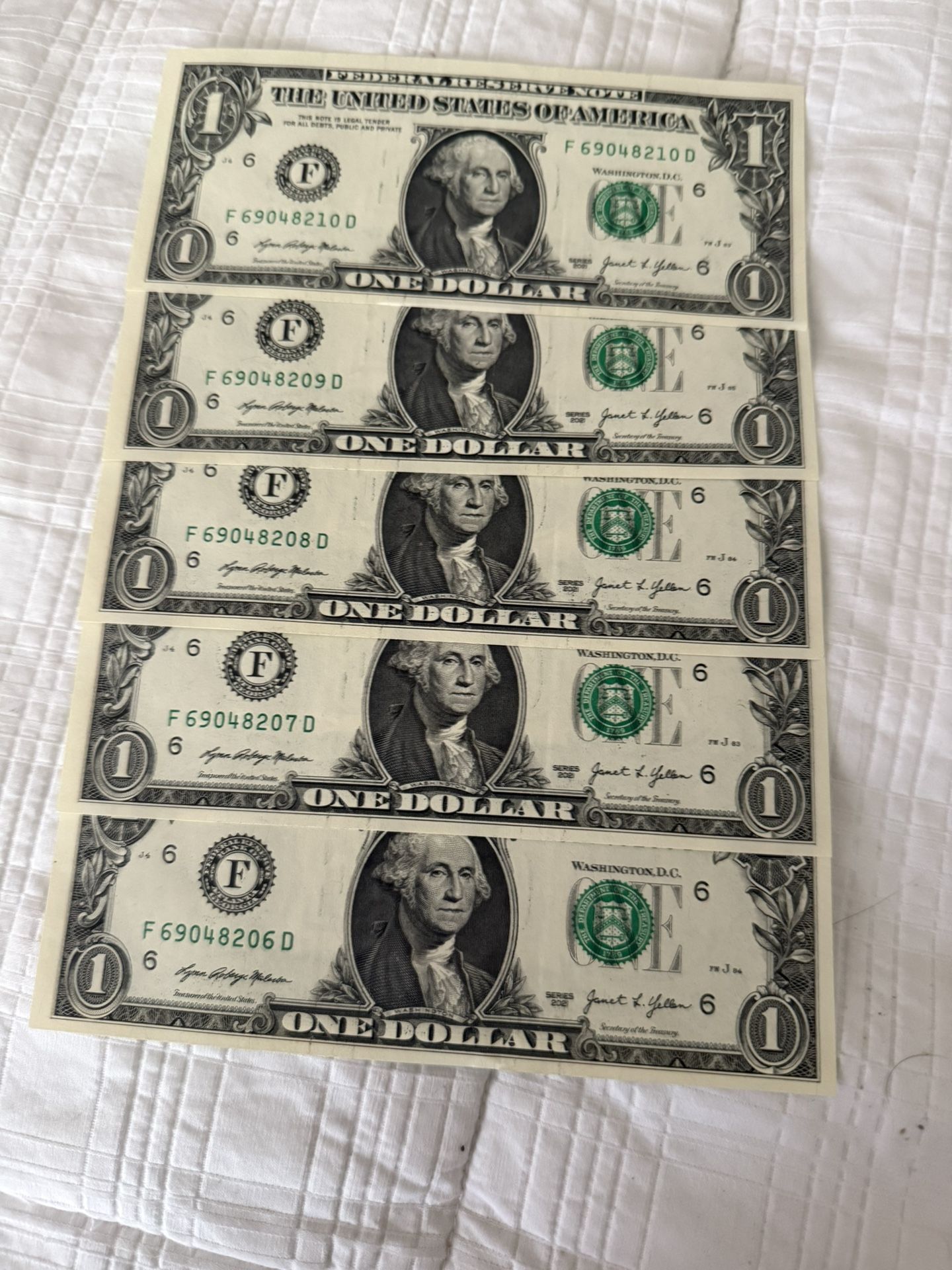 De 1 Dólar