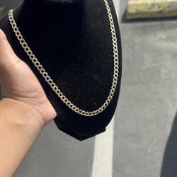 14K Diamond Cut Curb Link 30.3Grams 