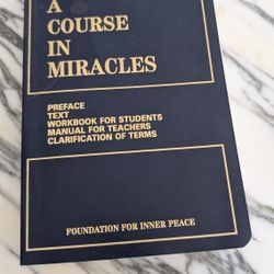 Course in Miracles Foundation Inner Peace Schucman Thetford Paperback 