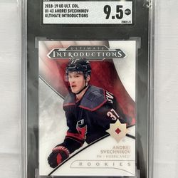 Andrei Svechnikov Ultimate Introductions Card
