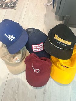 Lot of 6 Mixed Hats