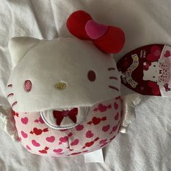 Hello Kitty Valentine’s day Squishmallow Plush 