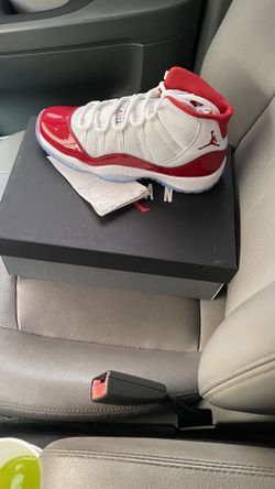 Cherry Jordan 11s Size 10.5 Left