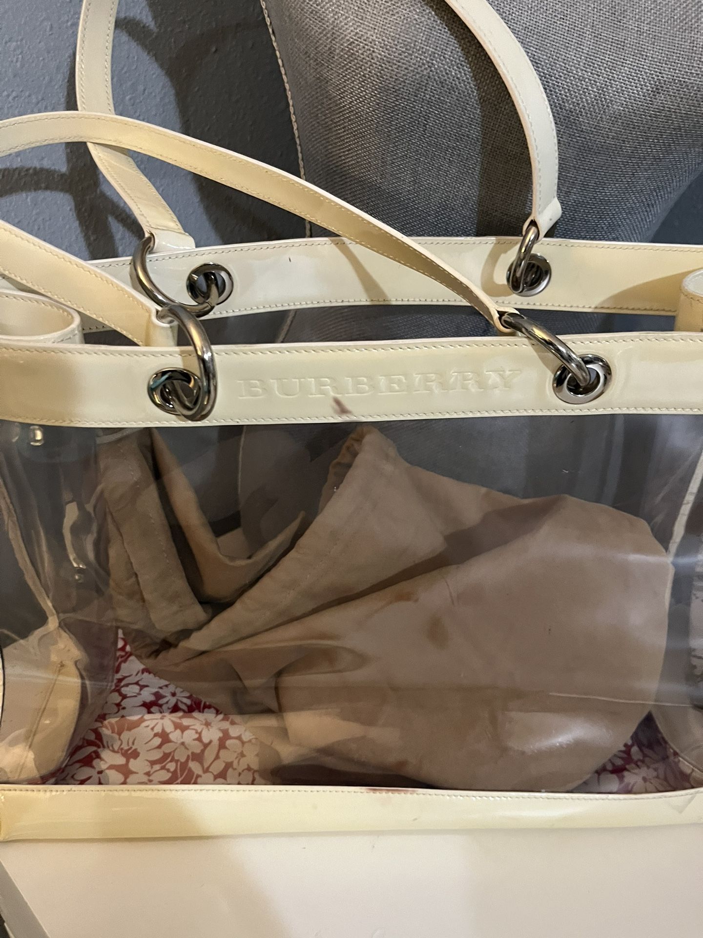 PVC CLEAR TOTE BAG 