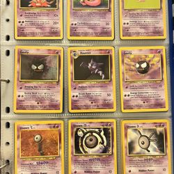 Binder Collection of 108 Vintage Pokémon Cards in Excellent Condition (1)