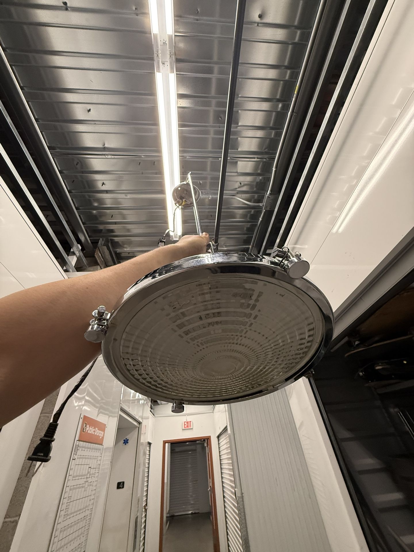 Modern Brushed Nickel Flush Mount Ceiling Light