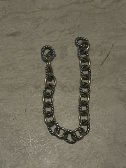 David yurman 18k gold and silver bracelet