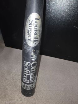 Louisville Slugger softball bat