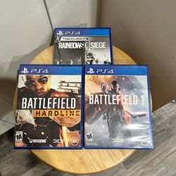 PS4 Game Bundle 3 games