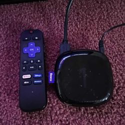 Roku 1 Media Streamer 2710X with Remote Cords Tested & Working
