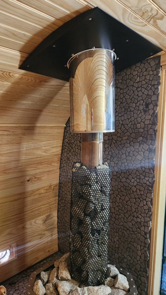 Sauna Wood Burning Stove Chimney Kit