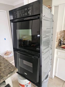 77015 wall double oven 26in