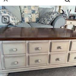 Coffee Table And End Tables 