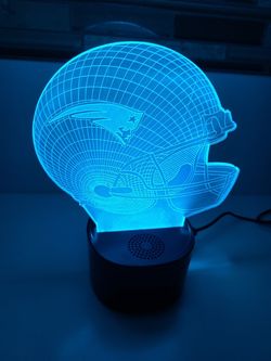 3D lamp with a Bluetooth speaker