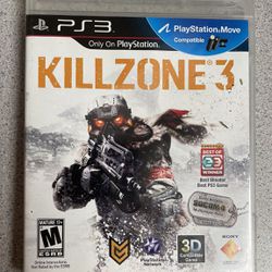 Killzone 3 Sony PlayStation 3 PS3 Video Game Like NEW