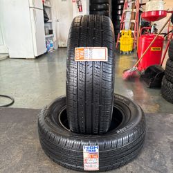 235/65/17 CROSSOVER 2 TIRES SEMI NEW - DOT 2025