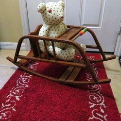 Antique Baby Rocker decor