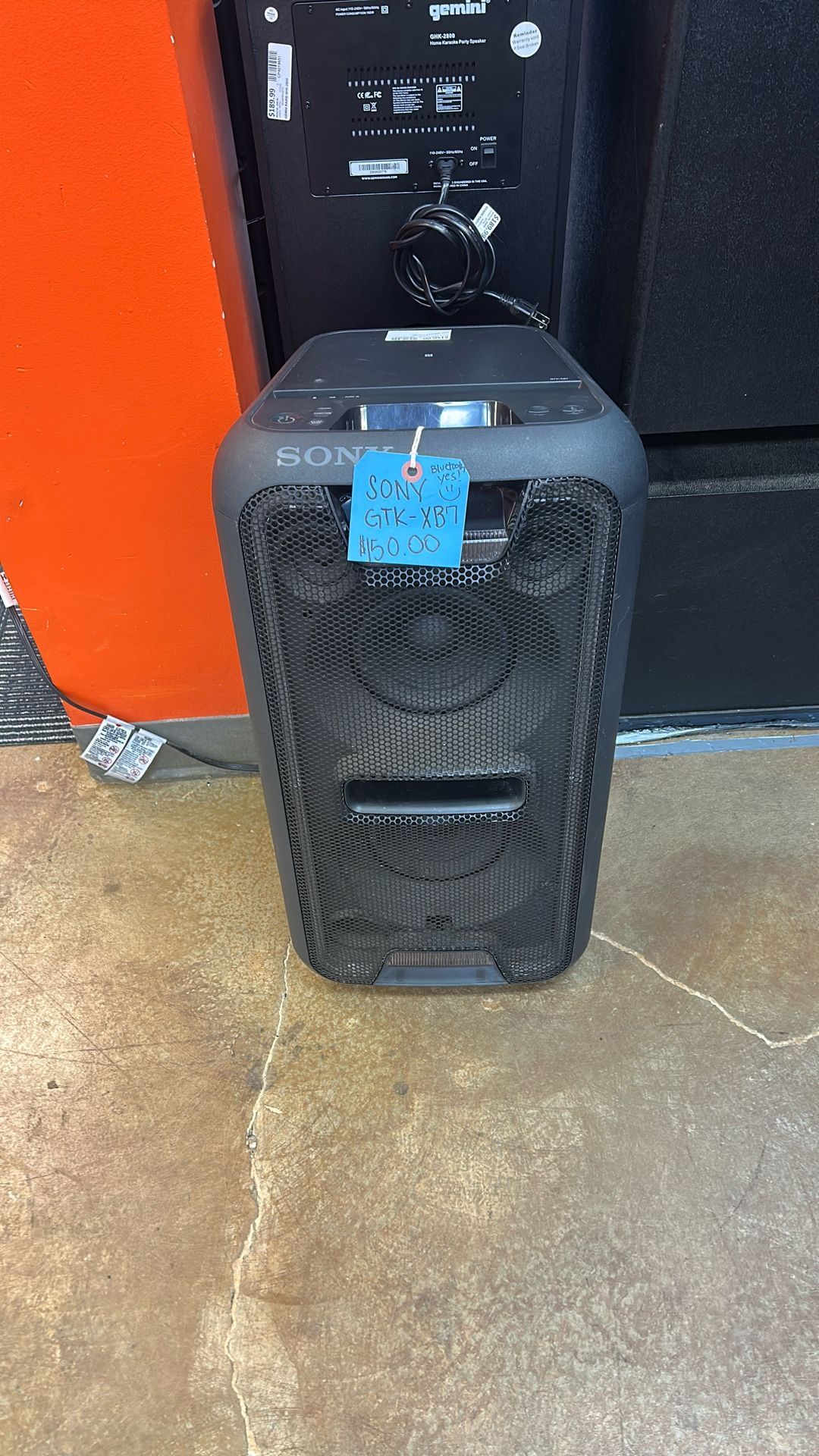 Sony GTXXB7 Sony Bluetooth portable power speaker