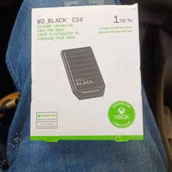 Brand New Western Digital Black C50 Storage Expansion Card For Xbox One Terabyte