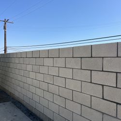 Concrete/fence /block Wall 