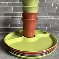 Vintage Picnic Table Ware By Sterilite 
