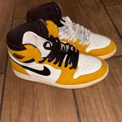 Jordan 1 yellow Orchid 