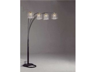 Rain Drop Arc 84" Floor Lamp