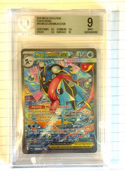 Pokemon TCG Chaos Rising Mega Greninja EX 116/086