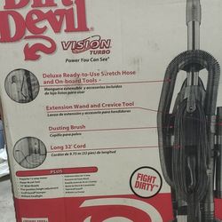 New In Box Dirt Devil Vision Turbo Vacuum Cleaner 