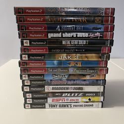PS2 15 Game Lot 